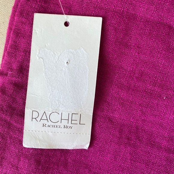 NWT Rachel Roy Drop Anchor Wild Orchid Magenta Cropped Pants - 10 - Picture 11 of 11